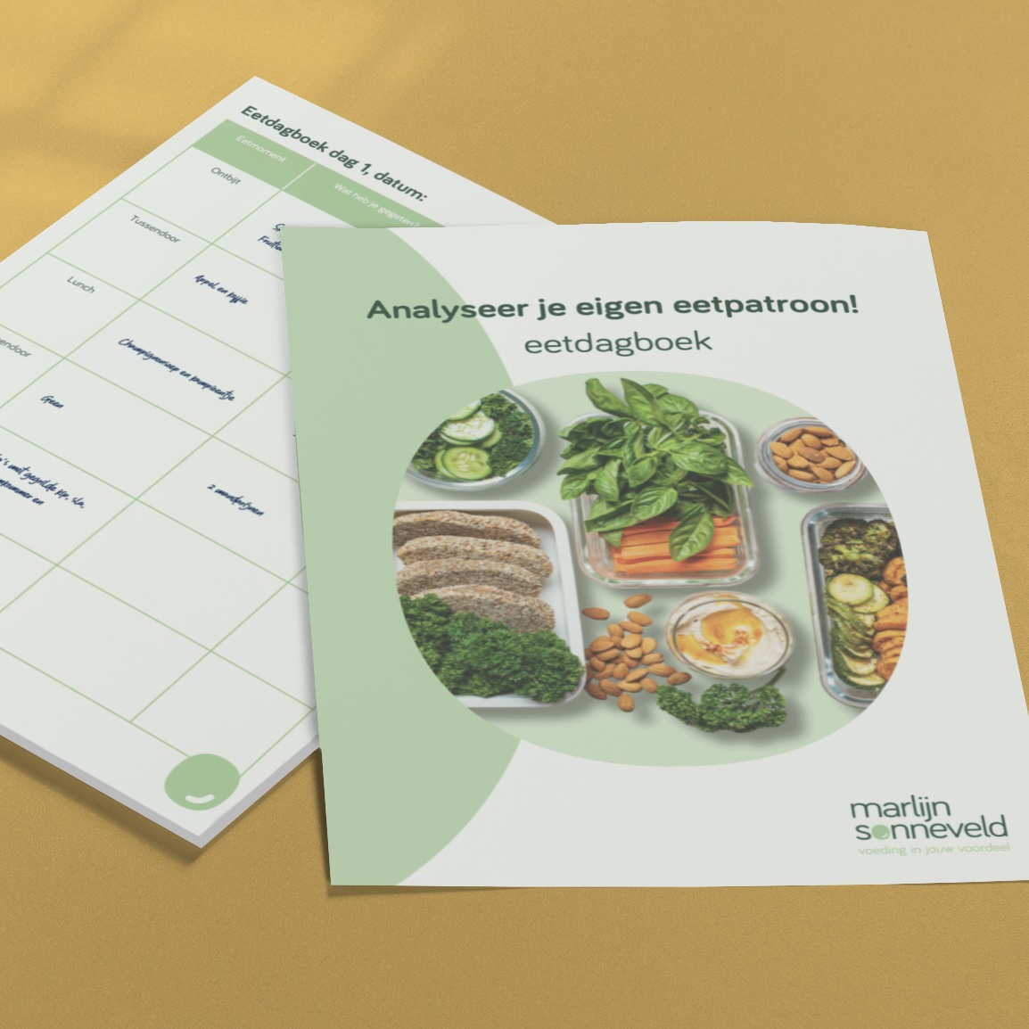 Afspraak: Bespreken van jouw Eetdagboek