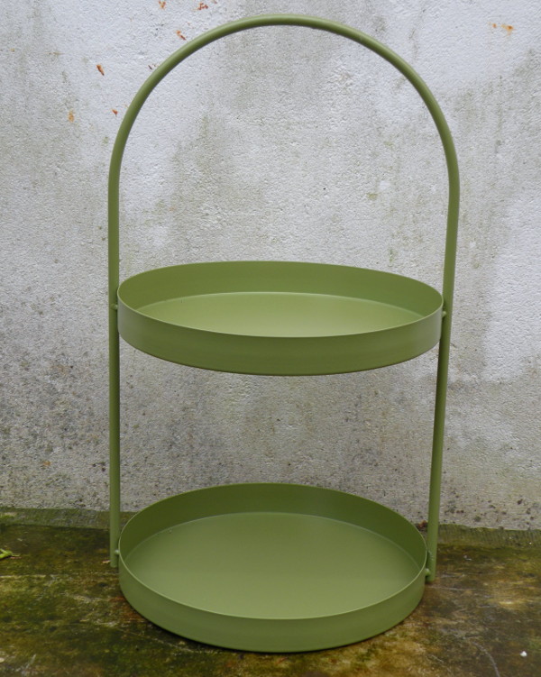 Groene etagere