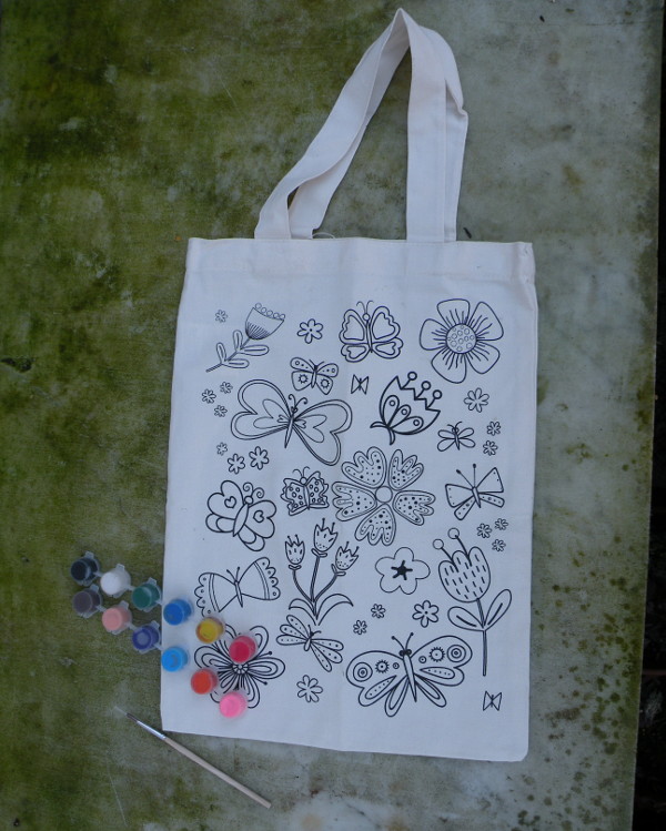 In kleur tas